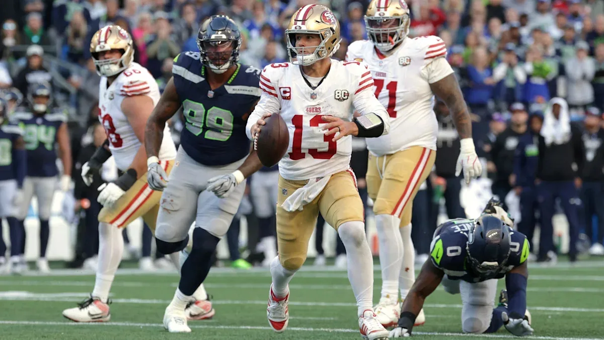 49ers edge Seahawks in chaotic NFC West clash