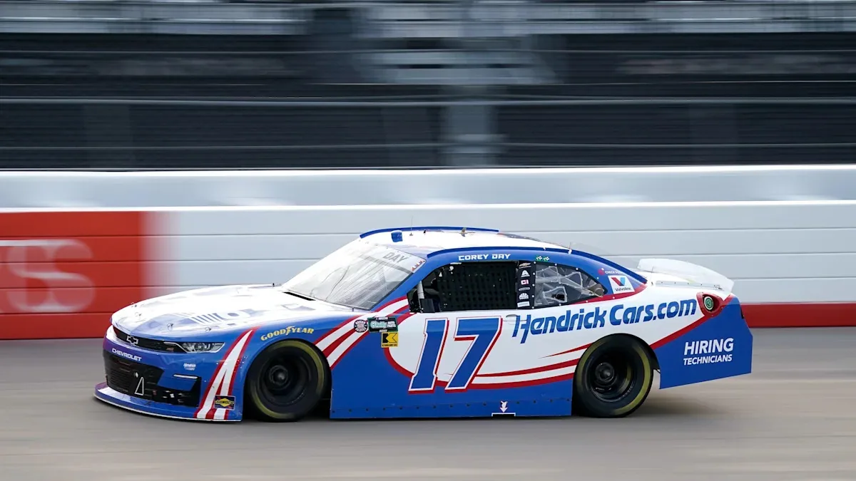Corey Day Wins O'Reilly Series Race at Charlotte