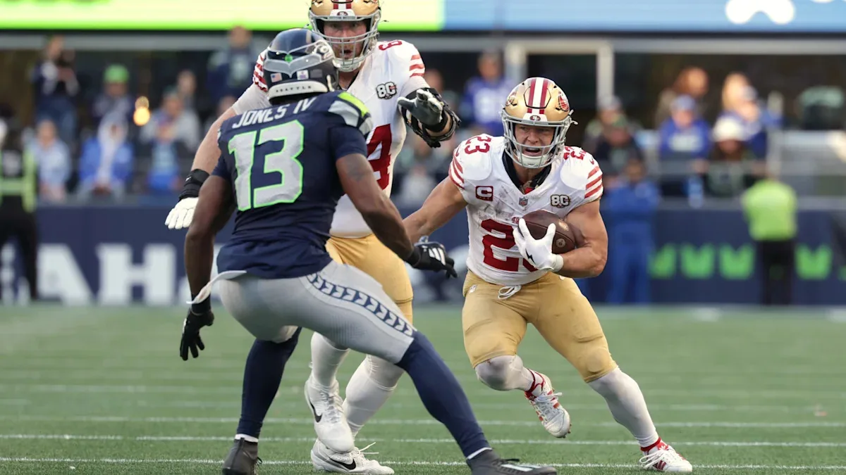 McCaffrey adds 83 yards in 49ers' Week 5 win