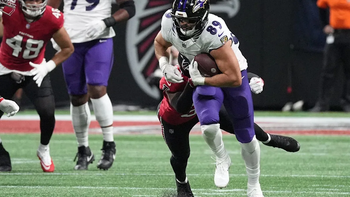 mark andrews struggles in sunday night football