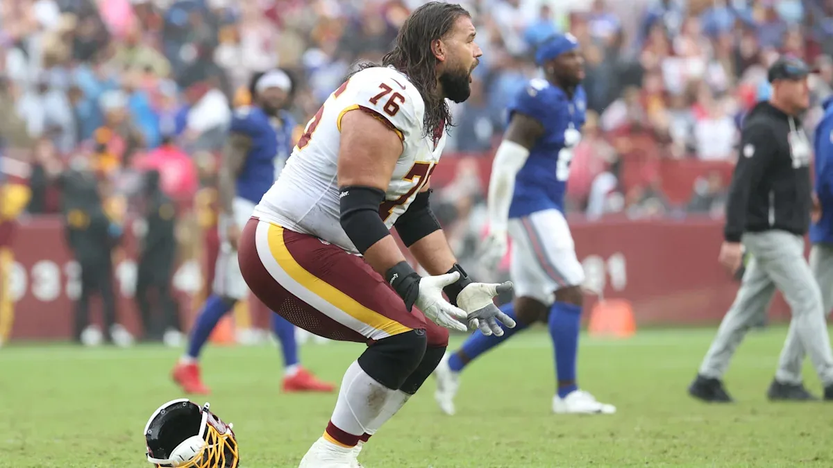 Commanders Guard Angry After Draw With Giants