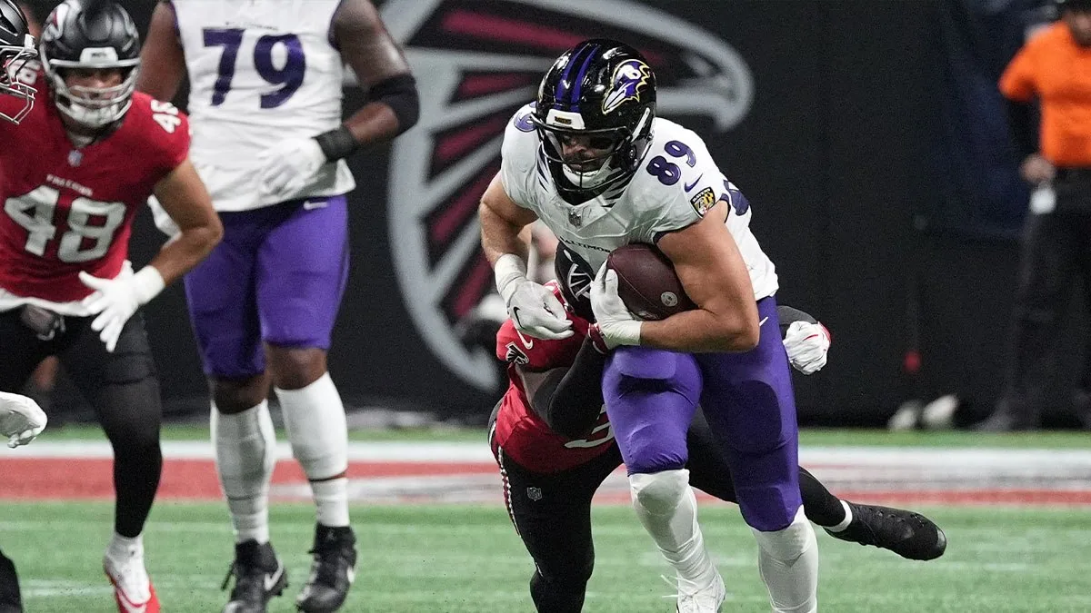 Ravens' Huntley leads OT win over Falcons