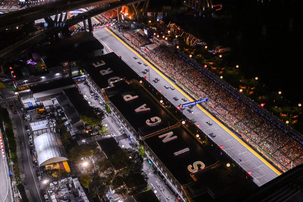 F1 Singapore GP race details confirmed