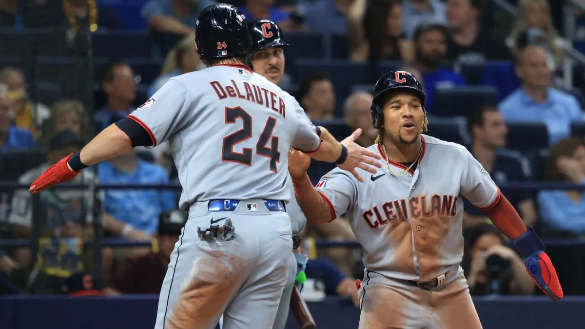 Guardians win ALCS opener against Rays
