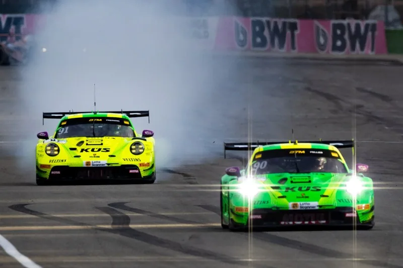 Preining secures DTM title with third place