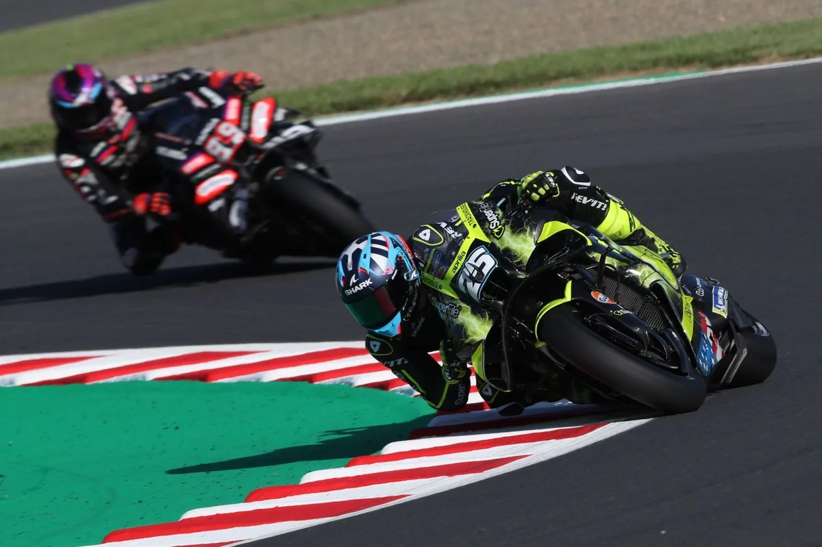 Aprilia leads practice at Indonesian Grand Prix