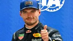 Verstappen takes sprint pole in Singapore