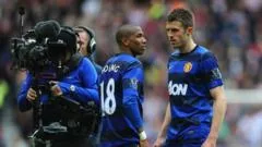Man United fans revive City trophy banner after guilty verdict
