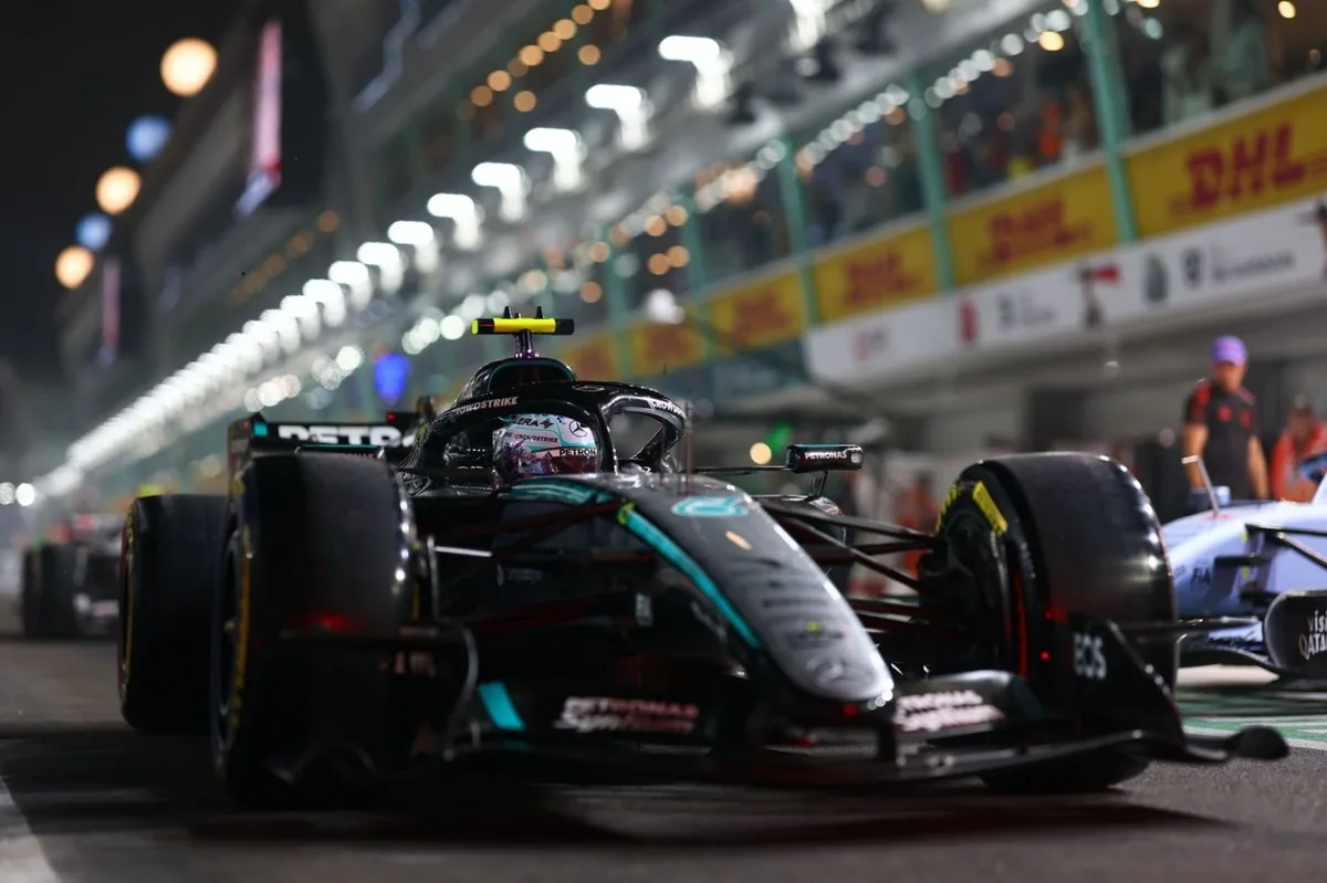 Antonelli struggles with Mercedes upgrade in Singapore
