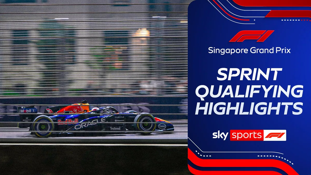 Singapore GP sprint qualifying disrupted by technical issues