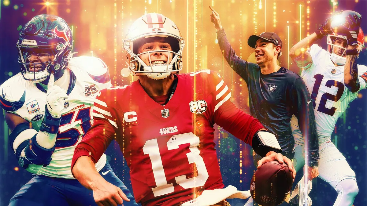 Purdy, Kubiak, Anderson top NFL award lists