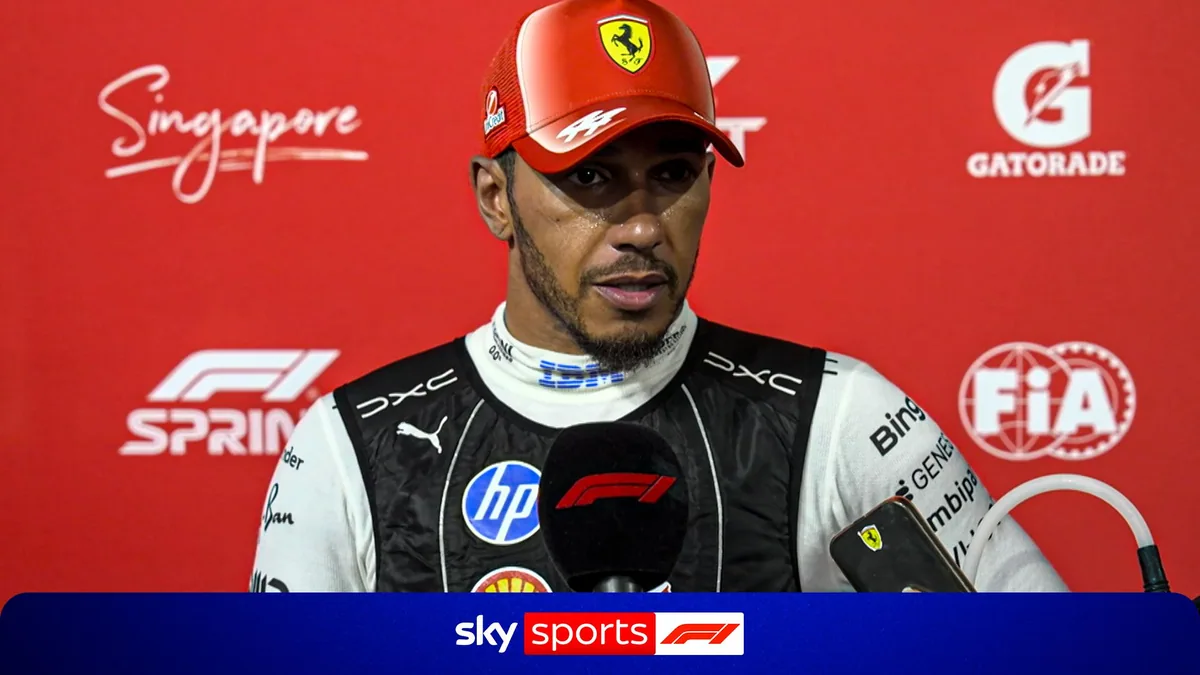 Hamilton Disappointed After Sprint Qualifying