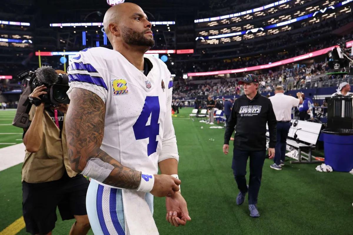 Prescott Confronts Stadium Worker After Loss