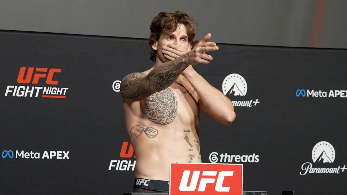 UFC Vegas 122 Weigh-ins Set for Friday