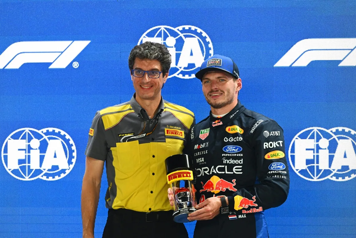 Verstappen tops Singapore qualifying for first time