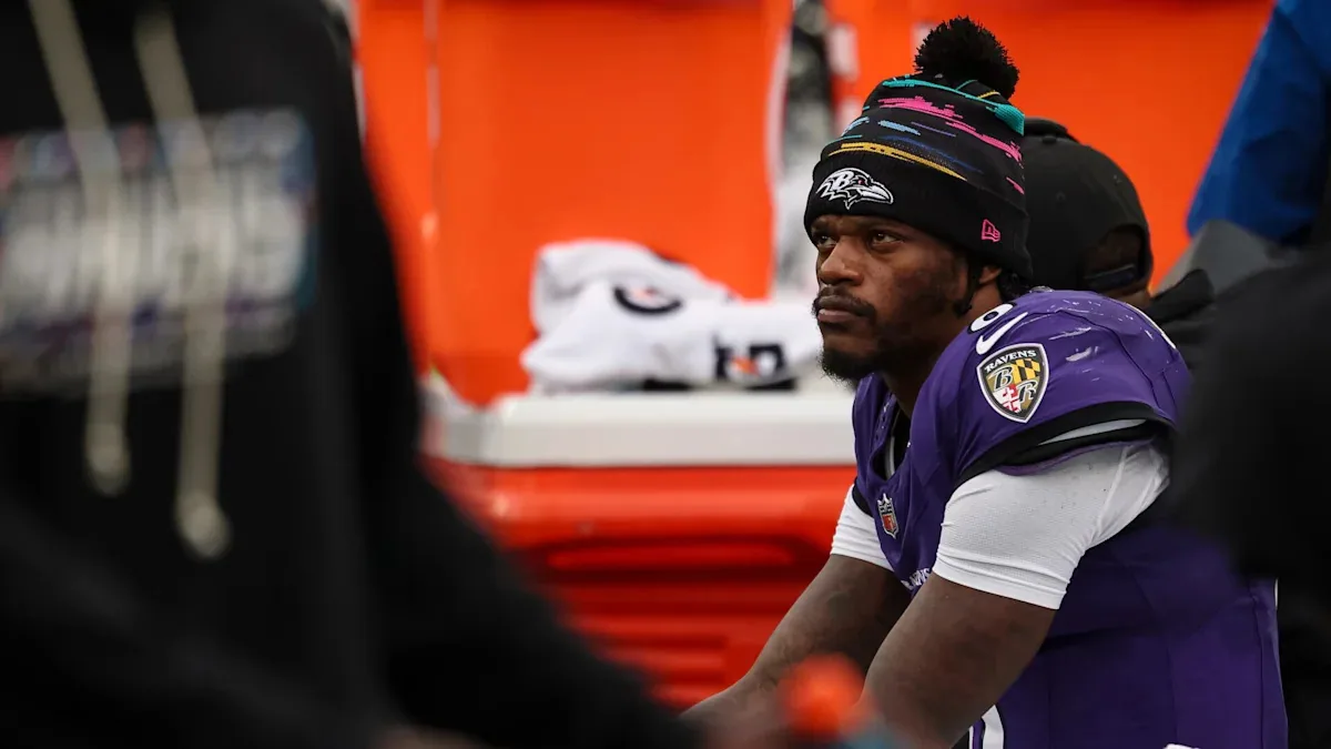 Jackson out for Falcons game with ankle injury