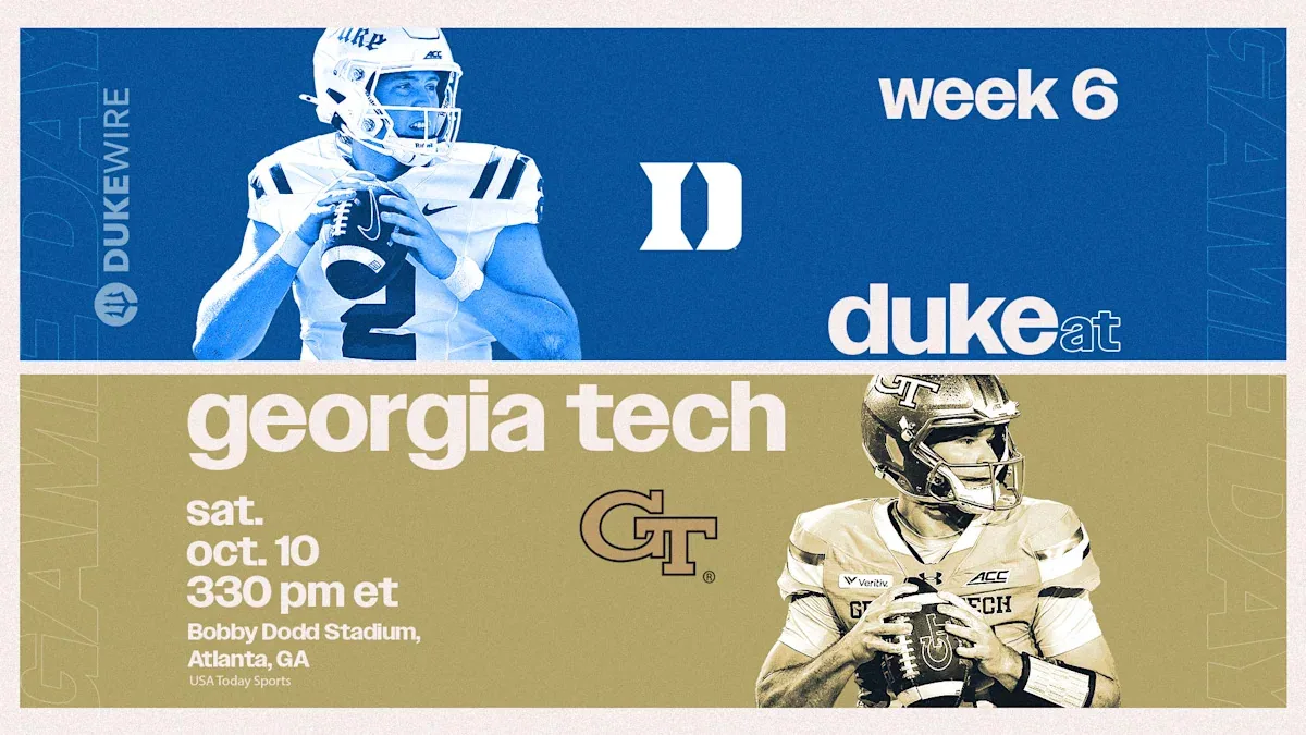 Duke faces Georgia Tech in Week 6 ACC game